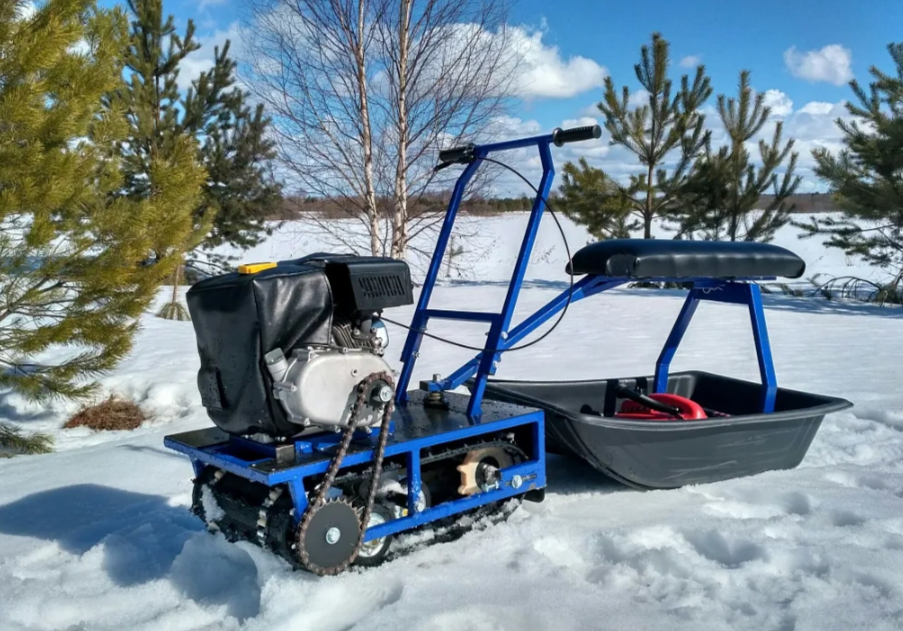 Мини-мотобуксировщик Альбатрос-М без фары в Арзамасе