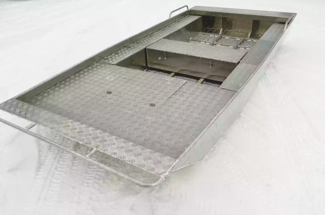 Алюминиевая лодка Wyatboat-390 Jonboat в Арзамасе