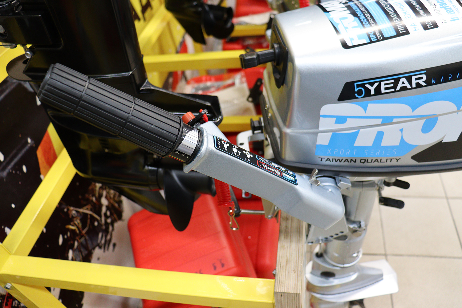 Лодочный мотор PROMAX SP5FHS (внешний бак 12 л) в Арзамасе