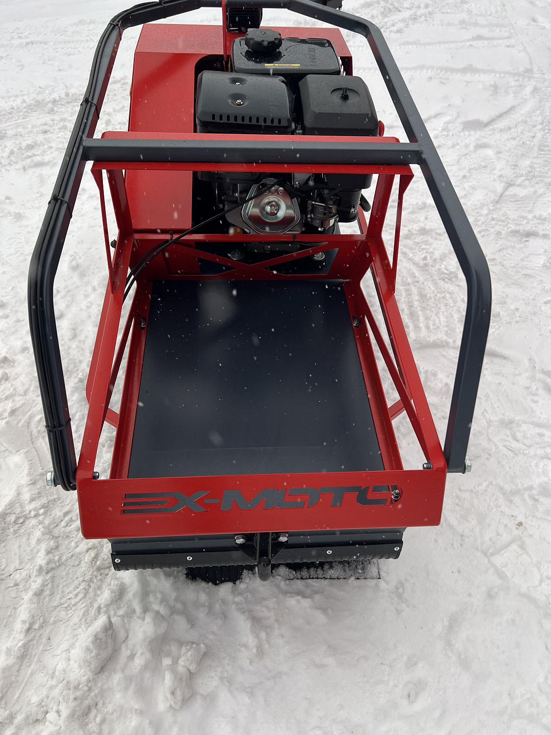 Мотобуксировщик EX-MOTO SNOWDOG S500 15л.с в Арзамасе