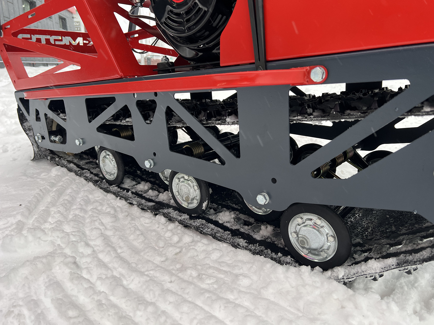 Мотобуксировщик EX-MOTO SNOWDOG S500 15л.с в Арзамасе