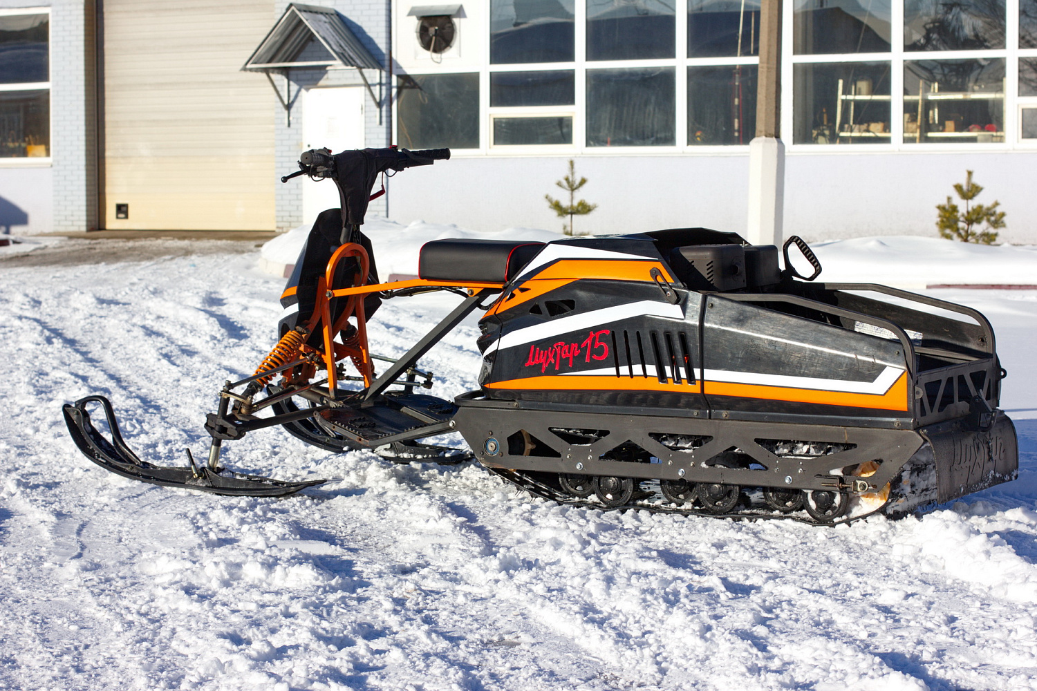 Мотобуксировщик IRBIS Мухтар 15 с лыжным модулем в комплекте в Арзамасе