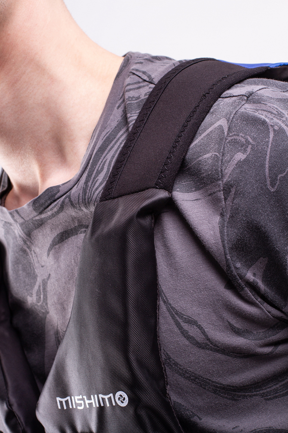 Жилет спасательный MISHIMO PRO Премиум качества Черно-синий в Арзамасе