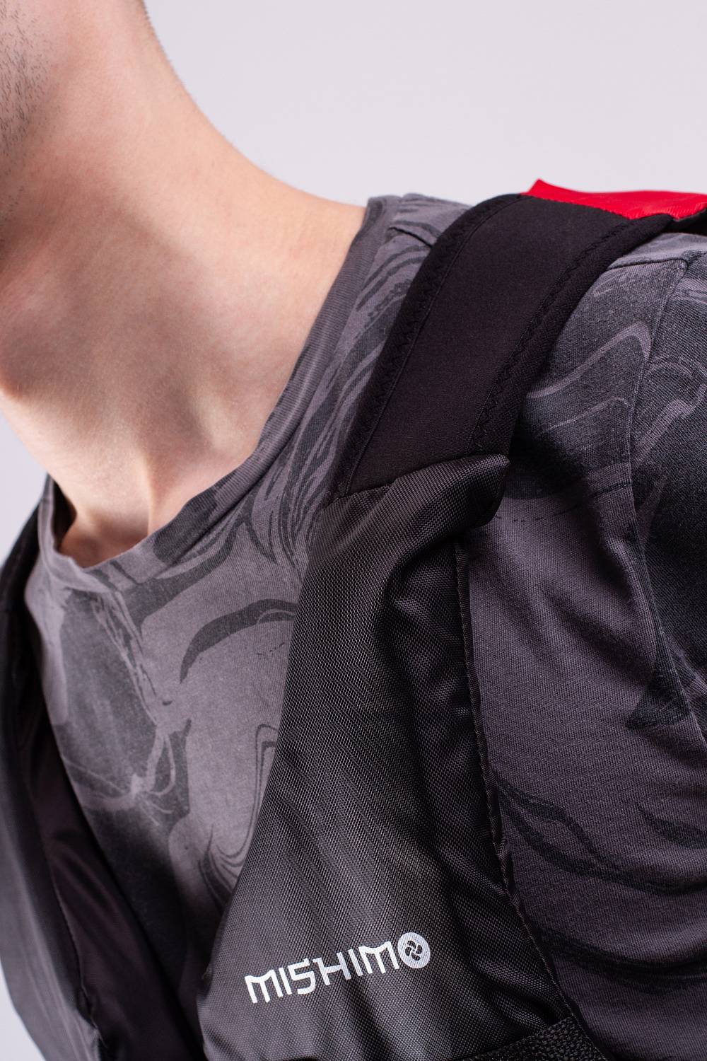 Жилет спасательный MISHIMO PRO Премиум качества Черно-красный в Арзамасе